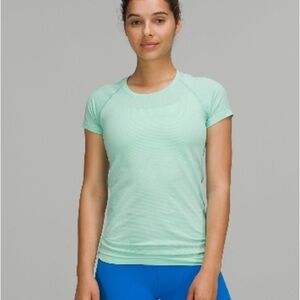 lululemon Women's Swiftly Tech Short-Sleeve Shirt 2.0 in wild mint